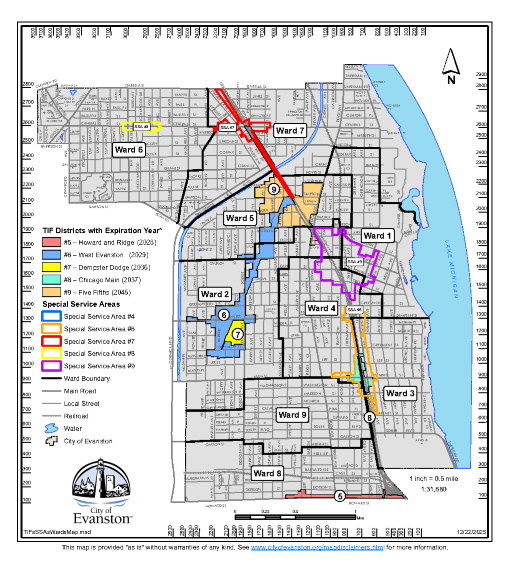 TIFs and SSAs map50percent